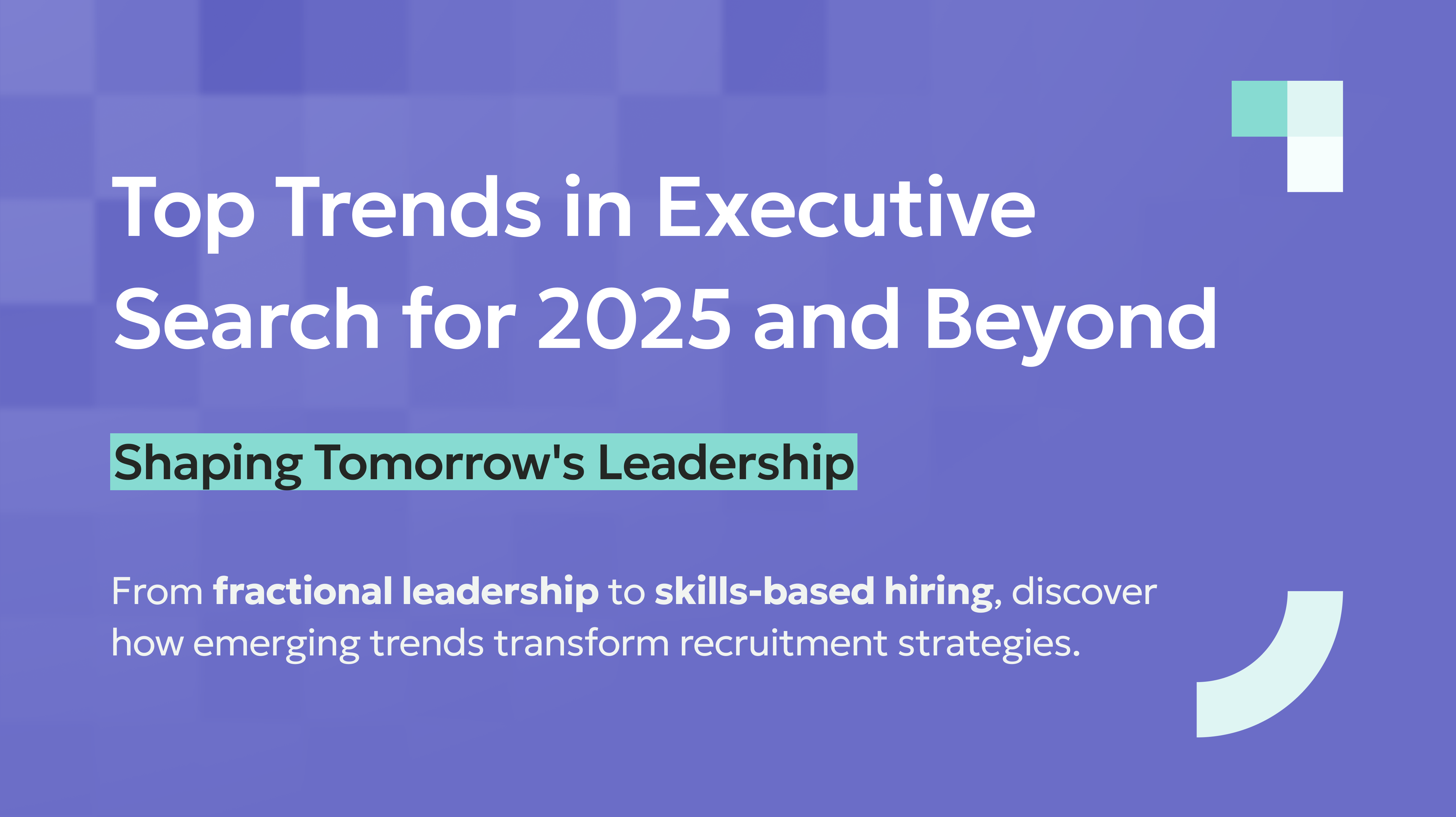 trends in executive search